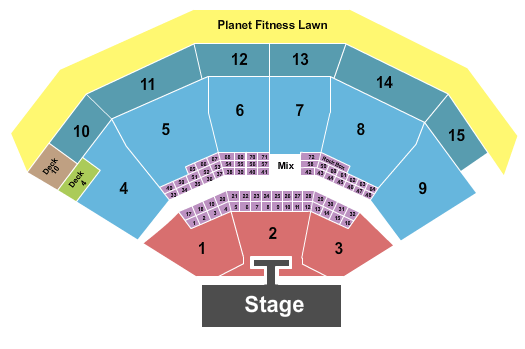 Truliant Amphitheater Mötley Crüe Seating Chart